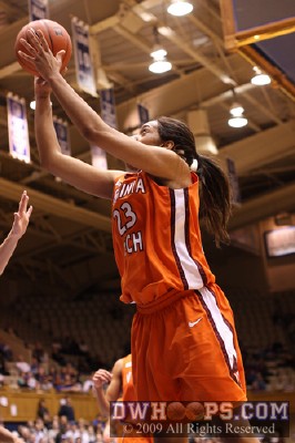 Brittany Gordon goes to the goal -  - 