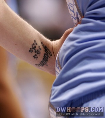 A tattoo on Heather Claytor's left wrist honors her late grandma -  - 