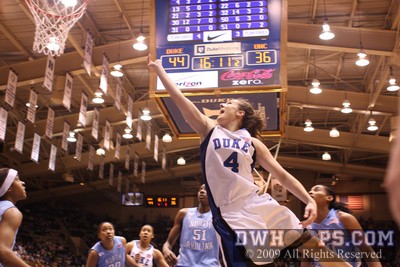 Abby Waner was the next Blue Devil to miss -  - D21.O51;2, 16:10, 44-36