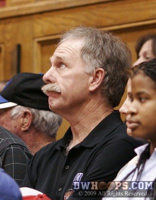 Tim Waner watches from the stands as UNC goes up by six with two minutes to play -  - 