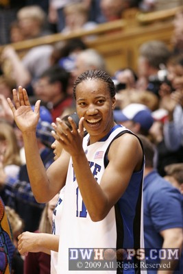 Chante Black is a winner on Senior Night -  - 