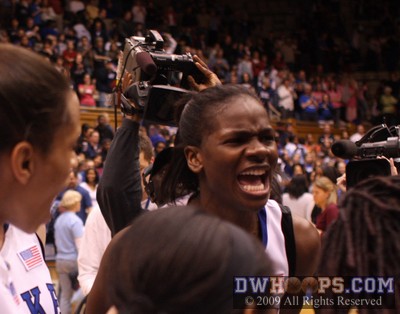 Bridgette Mitchell is pumped up - let's play the ACC Tournament now! -  - 