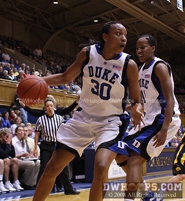 Carrem Gay drives towards the lane