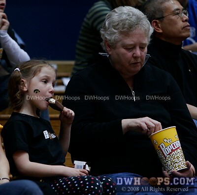 Iowa's many fans had to enjoy that it was warm enough in North Carolina to want ice cream -  - 