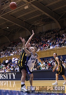 Abby throwing up a prayer, unanswered
