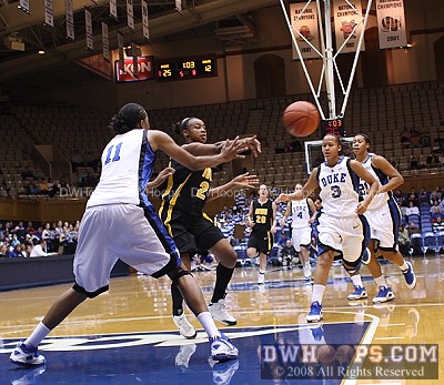 Iowa made some good passes, but couldn't put the ball in the bucket