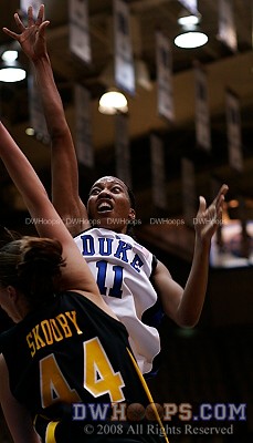 Duke's inside-outside attack was taking over