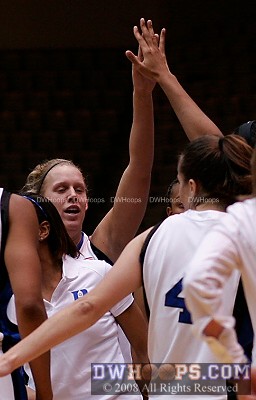 Kathleen converted the pass from Waner - Timeout Iowa