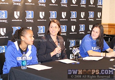 Shay Selby and Coach McCallie in the media room -  - D3.JPM.D4;