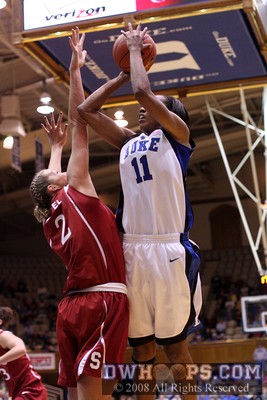 One of our keys to this game was Chante Black being patient and getting her shot - here she missed, but it was a good shot