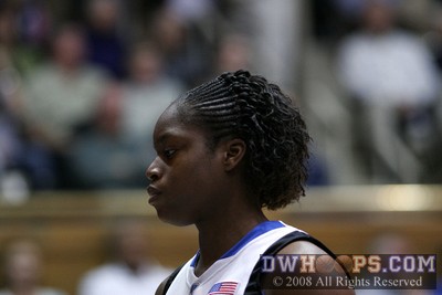 A serious Karima Christmas in profile -  - 