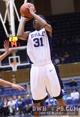 An efficient night for KJ, 4-6 from the floor including this jumper -  - 