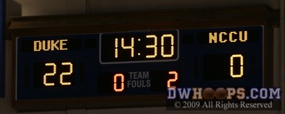 The scoreboard says it all -  - 