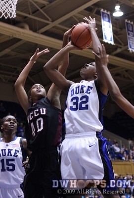 Alexis Rogers is fouled by J'Mia Pollock - nice block up top, body foul was whistled -  - 