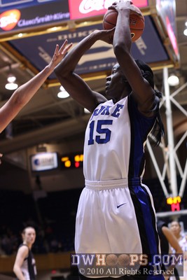 Bridgette Mitchell is fouled by Emily Cournoyer -  - 