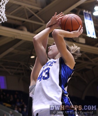 Allison Vernerey is fouled -  - 