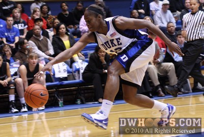 Karima Christmas tries to save a loose ball -  - 