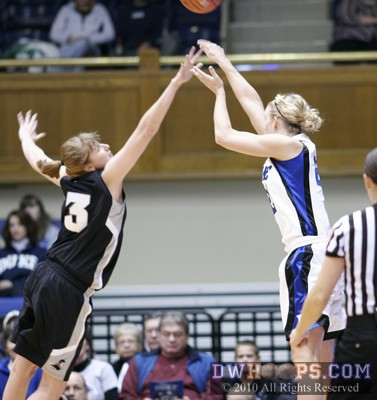 Kathleen Scheer hits a trey -  - 