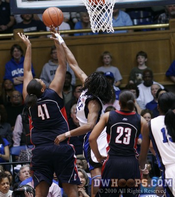 Kaili Mclaren scores in the paint -  - 