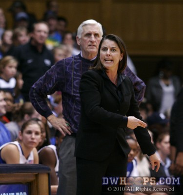 McCallie works to get her players in position -  - 