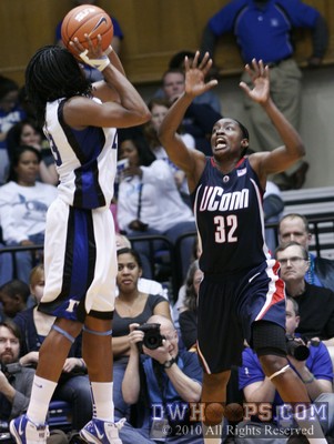 Karima Christmas shoots over Kalana Greene -  - 