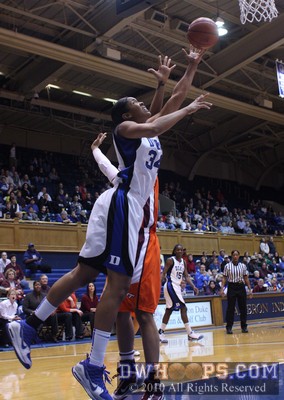 Krystal Thomas lays it up -  - 