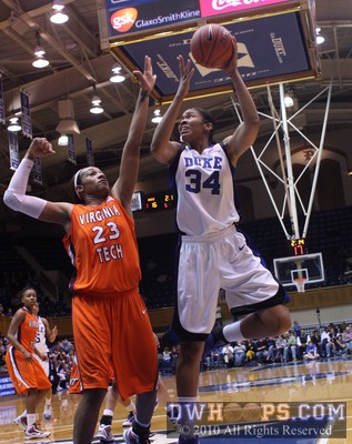 Krystal Thomas over Brittany Gordon - another Duke miss -  - 