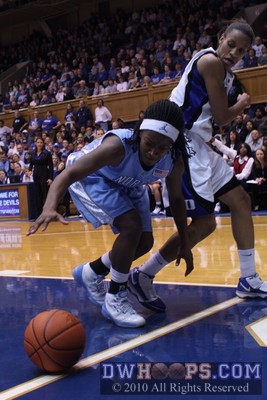She'la White loses the ball out of bounds -  - 