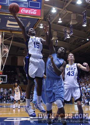 Mitchell came all the way in to rebound her prior miss and is foulded by Robertson-Warren -  - 