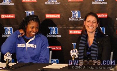 Keturah Jackson and Coach McCallie -  - 
