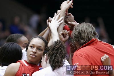 NC State pregame huddle -  - 