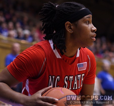 Amber White has the same Phil 4:13 tattoo as Keturah Jackson.  It was Kay Yow's favorite Bible verse. -  - 