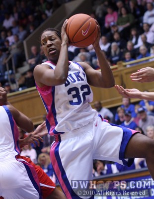 Alexis Rogers pulls down a board -  - 
