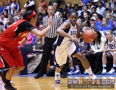 Karima Christmas drives on Jackie Nared -  - 