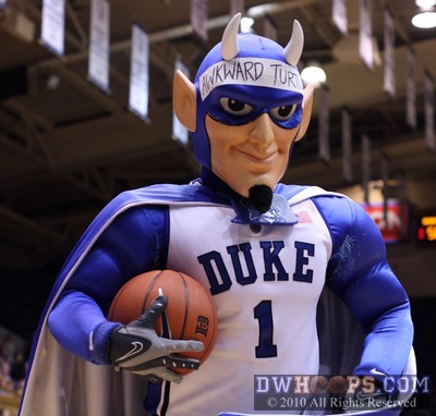 Blue Devil has the ball, fortunately the team was not similarly coming apart at the seams -  - 