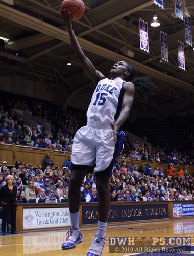 Bridgette Mitchell lays it in for Duke -  - 