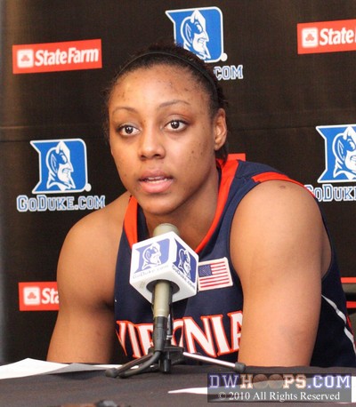 Monica Wright postgame -  - 