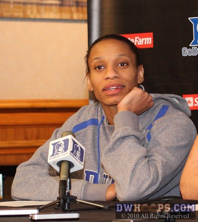 Jasmine Thomas with a thoughtful postgame reply -  - 
