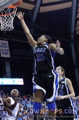 Joy Cheek cuts Duke's deficit to one -  - 