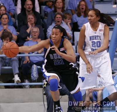Joy Cheek's steal was a key play in Duke's 14-3 run early in the second half -  - 