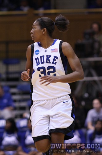 Alexis Rogers calls back to a Duke teammate -  - 