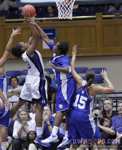 Karima Christmas goes strong to the hoop -  - 