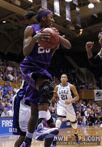 Duke was getting massively outrebounded including this Hightower grab -  - 