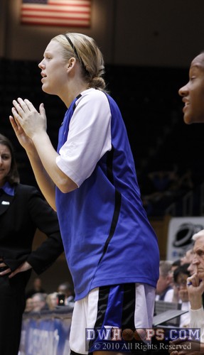 Kathleen Scheer and the face of Chelsea Hopkins (right) cheer for Joy Cheek -  - 