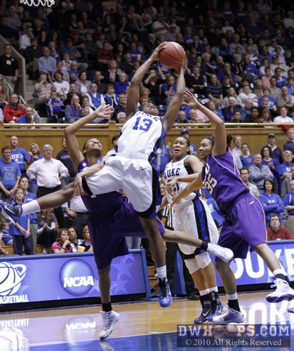 Karima Christmas doing whatever it takes to get an offensive rebound -  - 