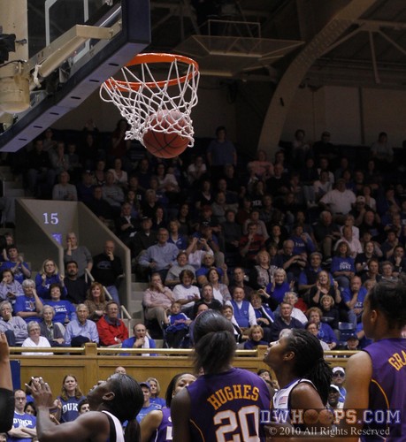 SWISH! Duke up by five with 1:22 left. -  - 