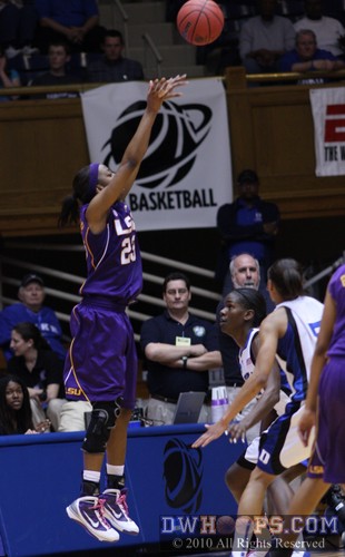 Hightower fired up a quick three that missed -  - 