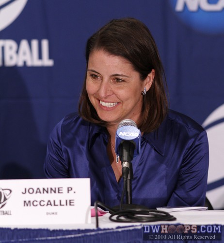 Not so much a press conference as just Coach P talking basketball with Rob.  A fine ending to a fine season of DWHoops photo coverage of Duke Women's Basketball.  Good luck in Memphis! -  - 