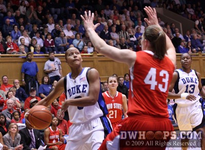 Shay Selby goes behind the back on a play where a shot might have been a more sure option -  - 