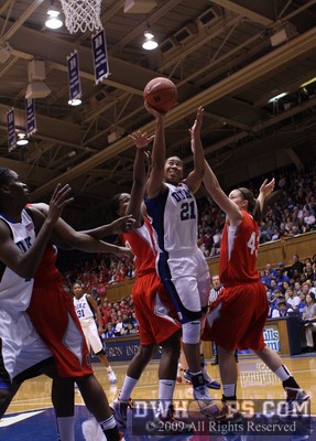 Joy Cheek returned from a tweaked ankle for a cameo in the second half. -  - 